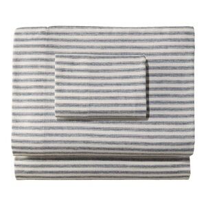 LL Bean Ultrasoft Comfort Flannel Sheet Set, stripe